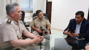 Rioseco gestiona la instalación de Gendarmería en Cutral Co