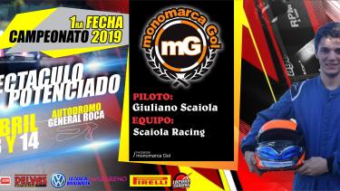 Giuliano Scaiola se refirió al certamen de la Monomarca Gol. Gentuleza.