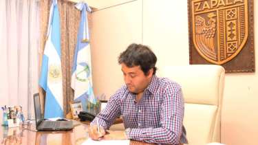El intendente de Zapala, Carlos Koopmann (Archivo)