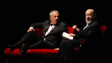 Daniel Rabinovich  junto al también fallecido Marcos Mundstock, en una dupla imbatible.
