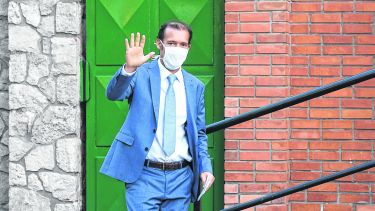 El gobernador participó ayer en Olivos de la reunión con el presidente. Foto Télam