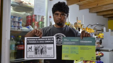 Se deberá respetar el distanciamiento obligatorio de 1.5 metros entre personas. (Foto: municipalidad de Los Menucos)