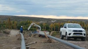 Volvieron a trabajar en el gasoducto de la Línea Sur