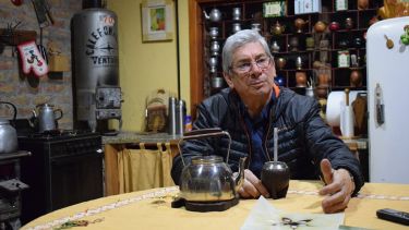 Diomedi tuvo una vasta tarea en el ámbito regional, con pasión por la producción frutícola. Foto: archivo.-