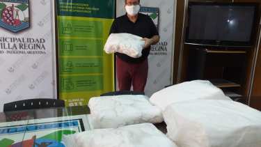 El municipio distribuirá barbijos confeccionados por la empresa Unelén. (Foto gentileza)