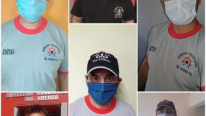 Huergo se sumó a la recomendación de uso de barbijos