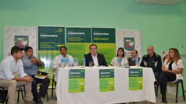 El Comité de Crisis local confirmó que fueron negativos los testeos a personal de salud en Villa Regina. (Foto Néstor Salas)