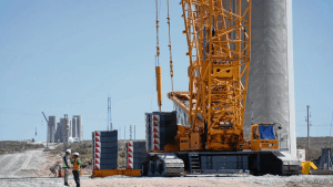 Se reactivaron las obras del parque eólico de Neuquén