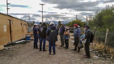 Inspectores de Trabajo clausuraron obras públicas por incumplir medidas de seguridad e higiene. Gentileza