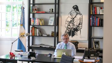 El presidente visitó la provincia por última vez en 2019, antes de ser candidato. Foto archivo. 