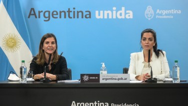 PAMI pagará $1600 a jubilados en lugar de bolsones de alimentos. Lo anunciaron las titulares de Anses y PAMI. Foto Télam.