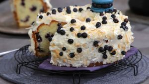 Coffeecake de yogur y arándanos ¿probaste?