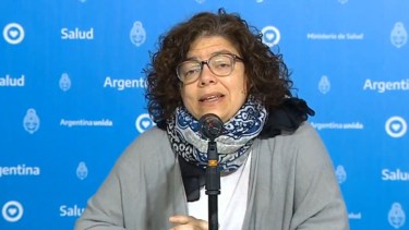 Carla Vizotti, secretaria de Acceso a la Salud. Foto Télam. 