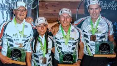 Esta es una de las fotos con la que el funcionario acompañó su publicación en Facebook. (Gentileza).-