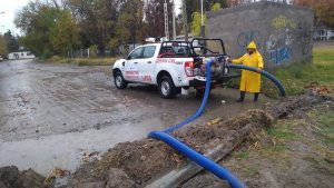 Por las abundantes lluvias han caído 25 milímetros de agua en Neuquén
