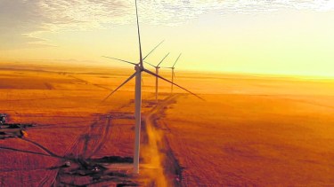 Los parques eólicos representan la principal fuente de energías renovables del país. Foto: Gentileza.