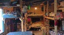 Imagen de Clausuraron una obra en San Martín, donde trabajaban y dormían nueve obreros