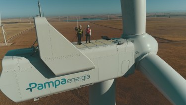 Pampa Energía apunta a ampliar uno de sus parques eólicos y llegar a los 81 MW de capacidad instalada. (Foto: gentileza).