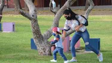 El turno de los niños para las salidas recreativas en Neuquén