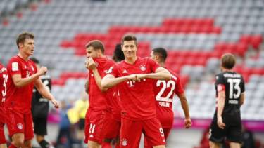 Robert Lewandowski fue el autor de dos tantos para el imparable equipo bávaro.