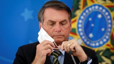 Jair Bolsonaro minimizó otra vez la pandemia.