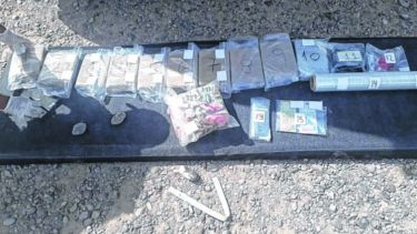 El camión con la droga fue detenido en la ruta provincial 151, en el acceso a la localidad rionegrina de Sargento Vidal, el 7 de marzo. Foto: archivo