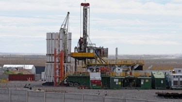 La actividad petrolera quedó reducida a su máxima expresión desde el inicio de la cuarentena. (Foro: Florencia Salto)