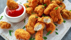 Nuggets de pollo en un abrir y cerrar de ojos