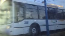 Imagen de Colectivos de la empresa Pehuenche de Cipolletti recorren las calles de Roca