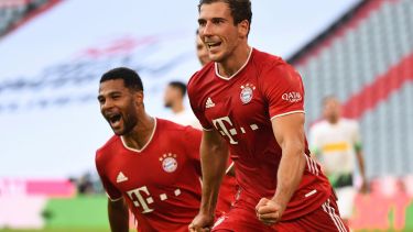Goretzka fue el héroe del Bayern al convertir el 2 a 1 final. (Foto: AP)
