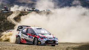 Ogier volvió a manejar un auto de rally