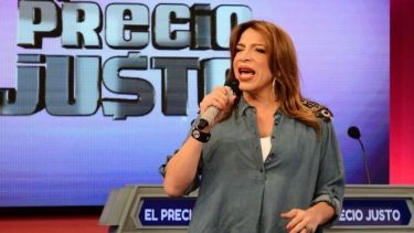 Lizy Tagliani es una de las conductoras de Telefé