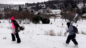 Un barrio de Bariloche fue Catedral por un día