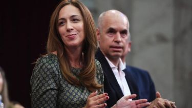 María Eugenia Vidal dio positivo por covid-19 y sigue sin síntomas. Foto archivo. 
