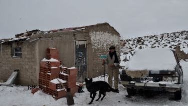 Don Casimiro Villagra tiene 79 años y vive solo en el campo. (José Mellado)