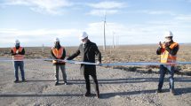 Imagen de Comenzó a operar el primer parque eólico de Neuquén