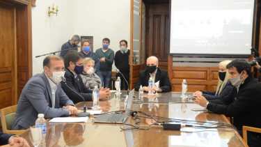 Gutiérrez realizó la segunda conferencia de prensa desde el inicio de la cuarentena para realizar varios anuncios. (Yamil Regules).-