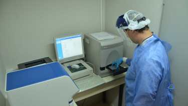 Los laboratorios habilitados procesan las muestras con la técnica de PCR. Foto: archivo.