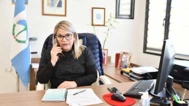 La intendenta Sepúlveda confirmó que mañana se reinstalarán los retenes. (Gentileza).-