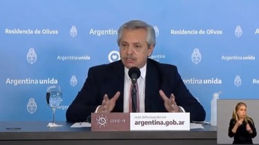 El presidente Alberto Fernández dio su discurso ante la ONU.