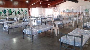 El espacio DUAM volvió a abrir como espacio de internación para pacientes con Covid-19 (Gentileza).-