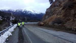 La ruta 40 está transitable con extrema precaución