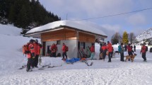 Imagen de Dos personas heridas por una avalancha en el cerro Catedral