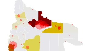 Mapa del COVID-19: una muerte y 39 nuevos casos en Neuquén y Río Negro