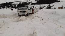 Imagen de Lograron rescatar al equipo que quedó atrapado en la nieve en el norte neuquino
