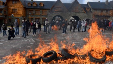 El sindicato de trabajadores gastronómicos ha hecho varias manifestantes en el Centro Cívico por los trabajadores temporarios. (Foto de archivo de Alfredo Leiva)