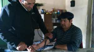 Rescatan a Agente Sanitario  perdido en la Meseta de Somuncura