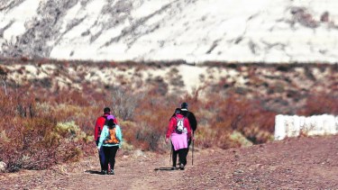 Las caminatas son una de las actividades con más adhesión. (Fotos: Juan Thomes)