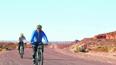Buena parte del camino a las Tres Cruces se podrá hacer a través de una bicisenda. 