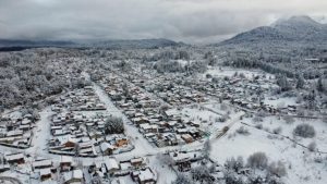 Alerta por nevadas para este lunes en la zona cordillerana de Neuquén